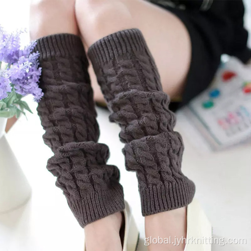 Leg Warmers Winter Women Knitted Stretch Long Leg Warmers Factory